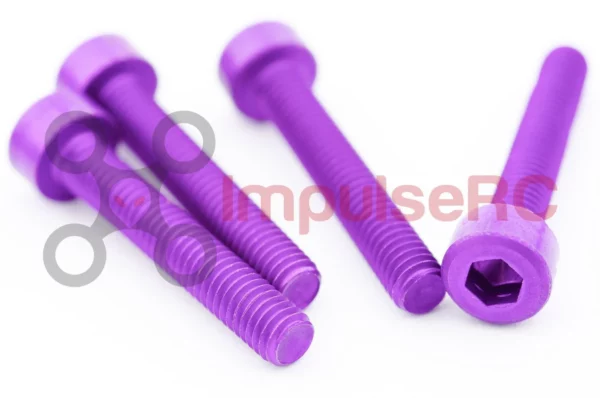 ImpulseRC Aluminum Cap Screw (Pick your Length and Color) 8 - ImpulseRC