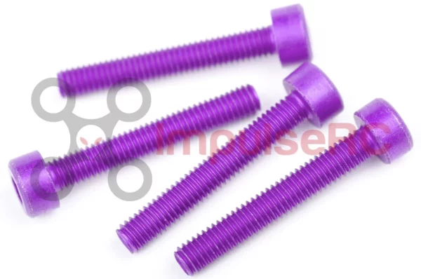 ImpulseRC Aluminum Cap Screw (Pick your Length and Color) 9 - ImpulseRC