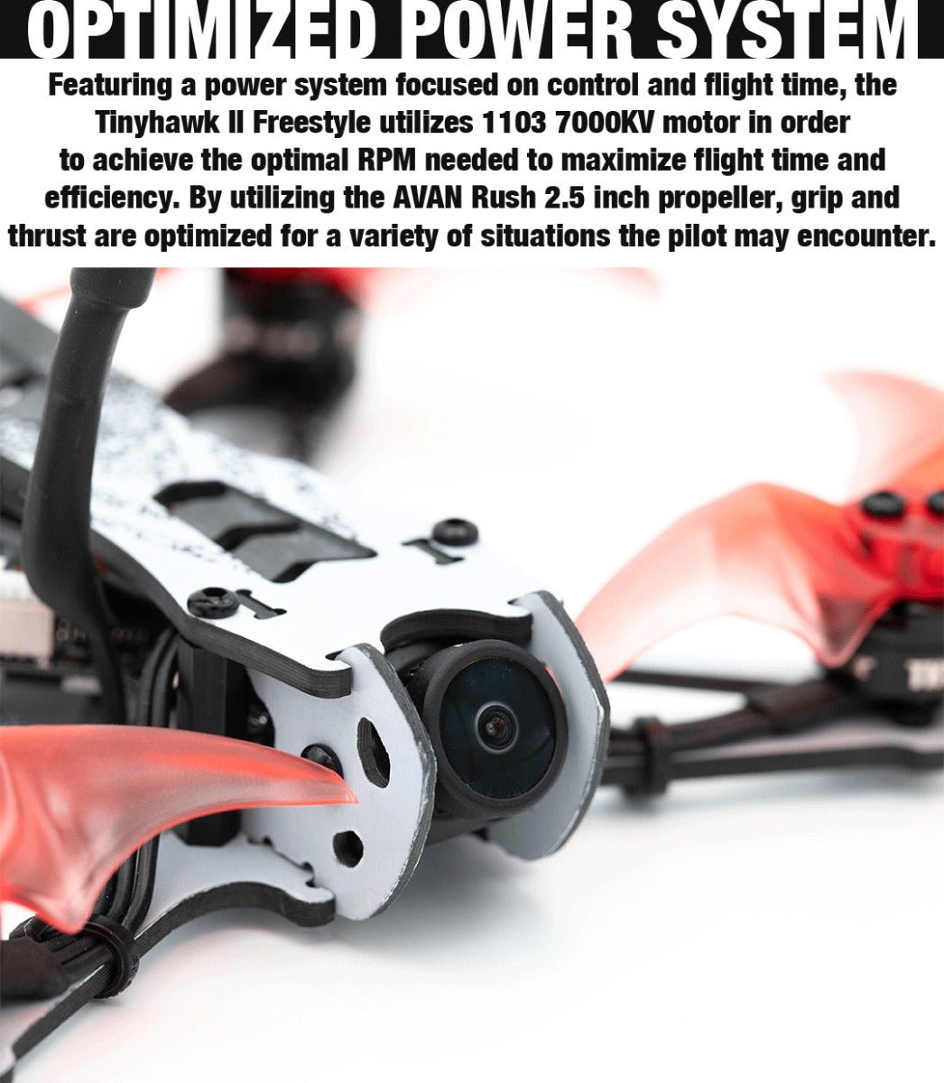 EMAX TinyHawk II Freestyle Drone - BNF - FrSky 12 -