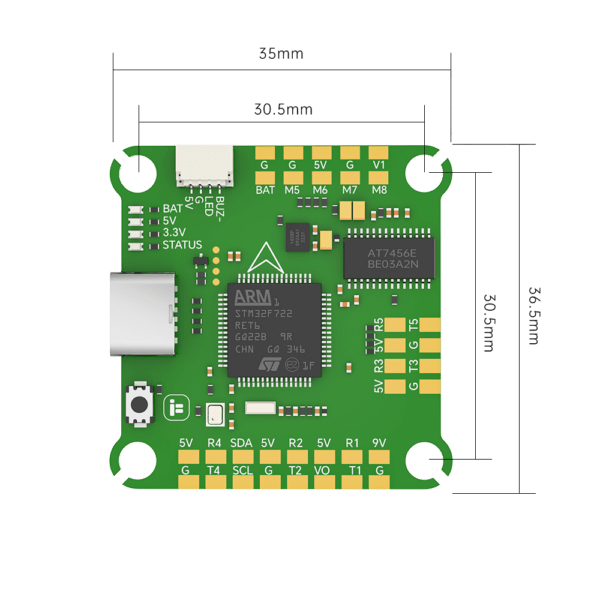 iFlight BLITZ F7 V1.2 Flight Controller - Image 5
