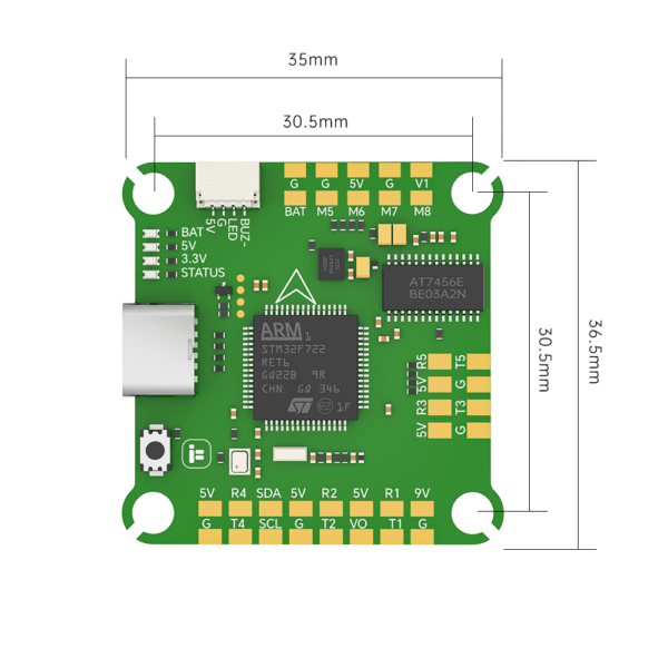 iFlight BLITZ F7 V1.2 Flight Controller 5 - iFlight