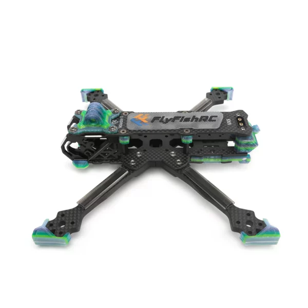 FlyFishRC Volador II VX5 O3 FPV Freestyle T700 Frame Kit