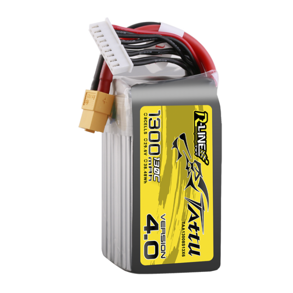 Tattu R-Line Version 4.0 1300mAh 8S1P 130C Lipo Battery