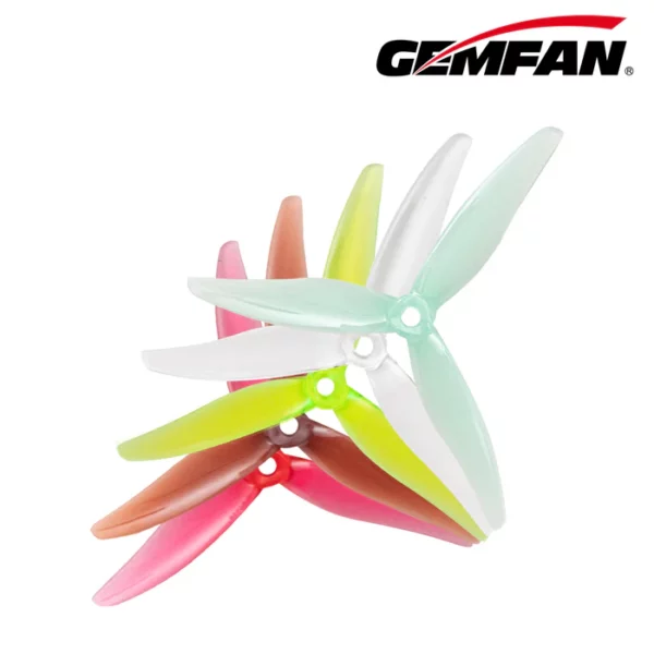 GEMFAN 51366MCK Rev3 5" Props (Pick your color) 1 - Gemfan