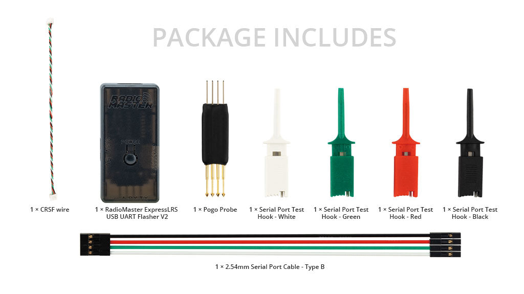 RadioMaster ExpressLRS USB UART Flasher V2