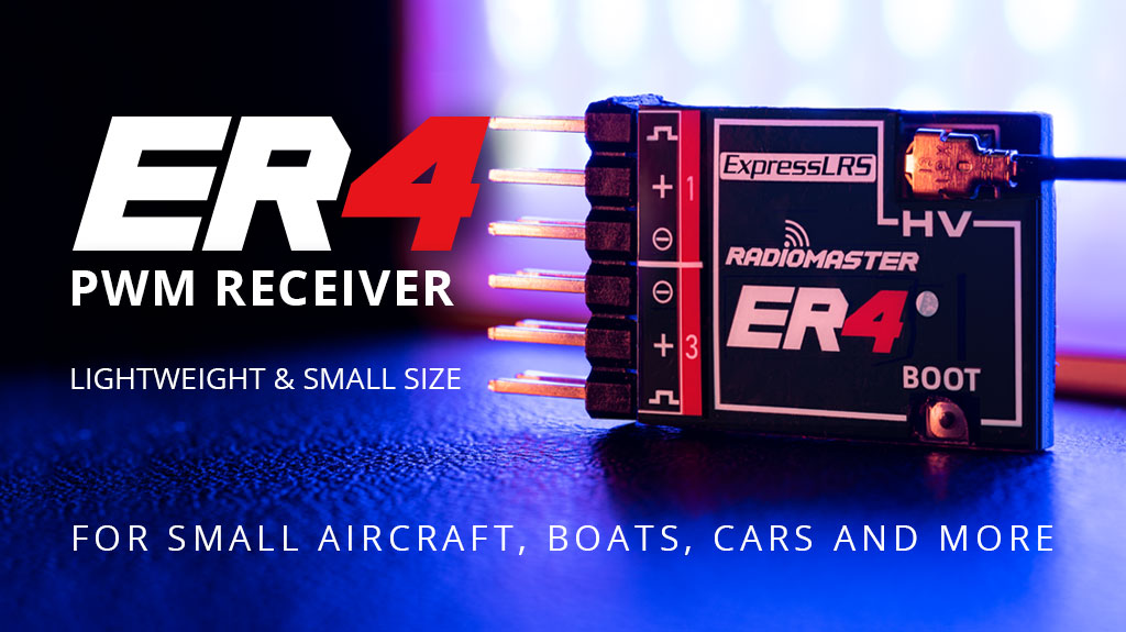 Radiomaster ER4 2.4GHz ELRS PWM Receiver 8 - RadioMaster