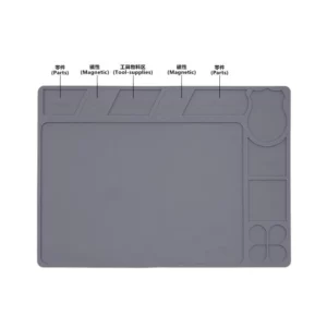Sequre Magnetic Silicone Build Mat w/ screw holders (3 Size and Color Options) 7 - Sequre