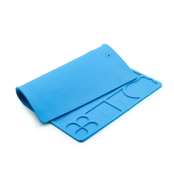 Sequre Magnetic Silicone Build Mat w/ screw holders (3 Size and Color Options) - Image 3
