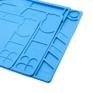 Sequre Magnetic Silicone Build Mat w/ screw holders (3 Size and Color Options) 5 - Sequre