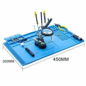 Sequre Magnetic Silicone Build Mat w/ screw holders (3 Size and Color Options) 4 - Sequre