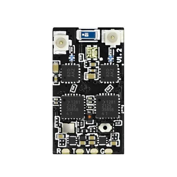 Sequre 2.4GHz High Quality ELRS Receiver w/ Plug - Dual Antenna 80mm+ 220mm - Image 2