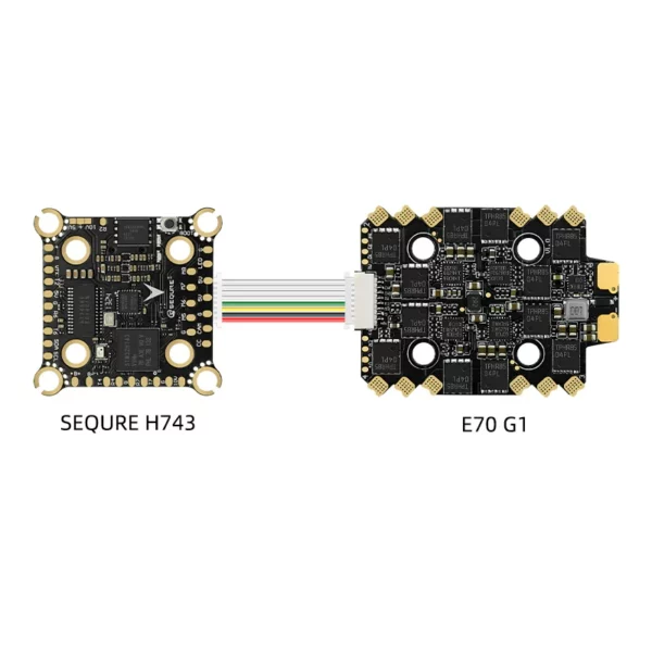 Sequre FPV Stack v2 (H743 FC+ 70A G1 ESC) (AM32) 8S Capable