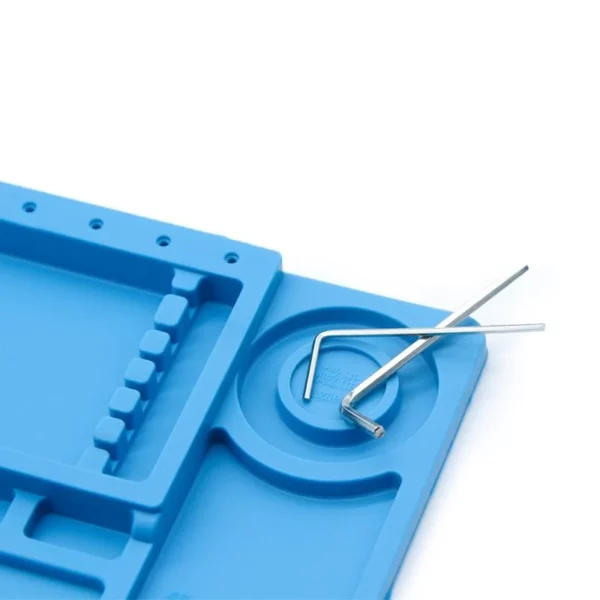 Sequre Magnetic Silicone Build Mat w/ screw holders (3 Size and Color Options) - Image 4