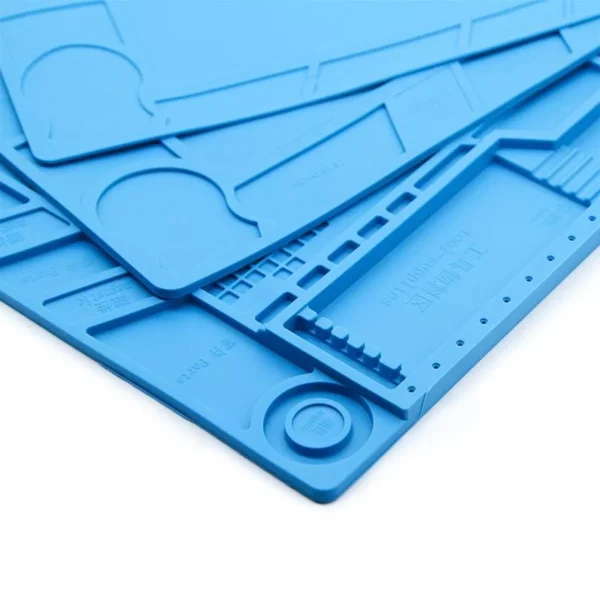 Sequre Magnetic Silicone Build Mat w/ screw holders (3 Size and Color Options) - Image 7
