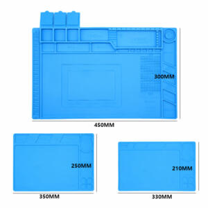 Sequre Magnetic Silicone Build Mat w/ screw holders (3 Size and Color Options)