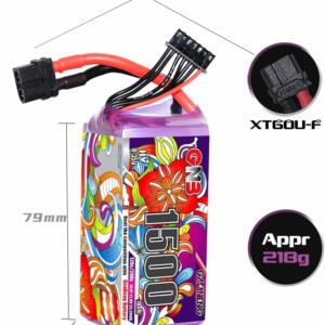 GAONENG GNB 1500mAh 22.8V 6S 120C XT60 LiPo Battery 2 - Gaoneng GNB