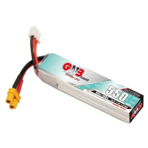 GNB GAONENG 2S 550mAh 7.4V 90C LiPo Battery Long Type - XT30