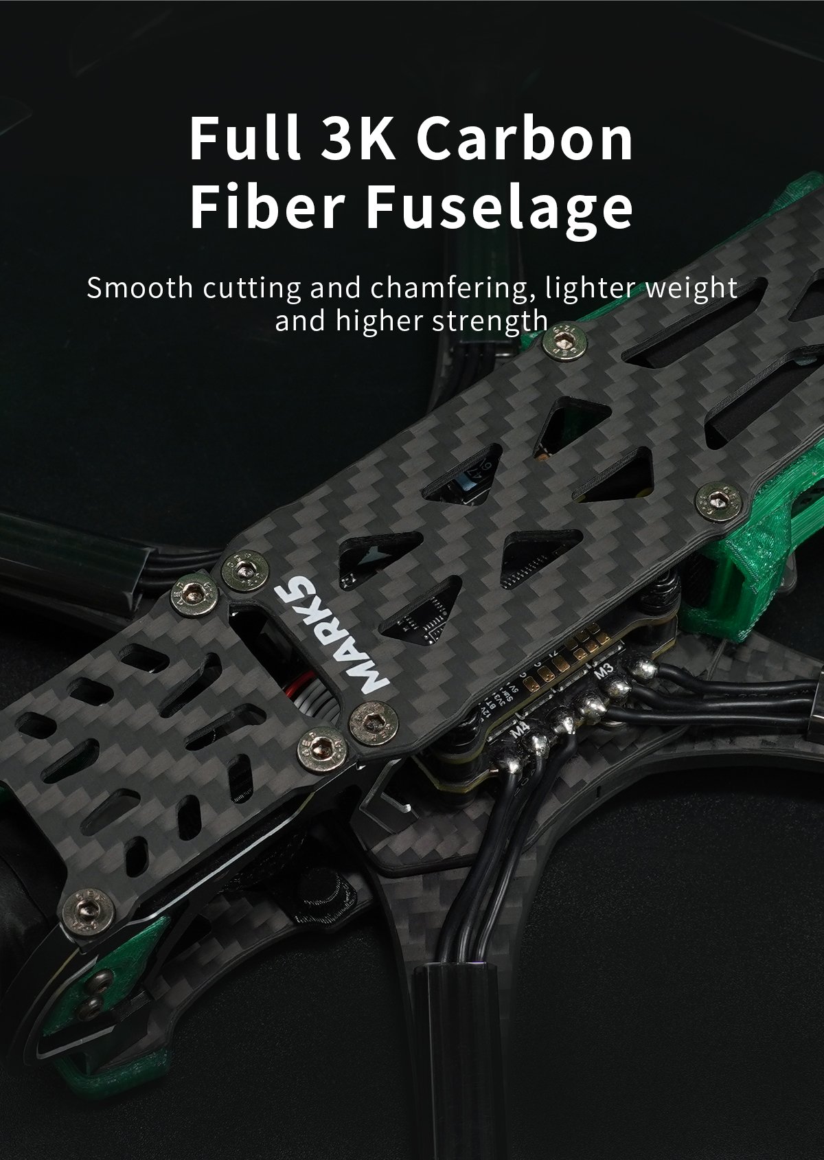 GEPRC MARK5 DJI O3 FPV Freestyle Drone | GREEN, 6S, ELRS 2.4Ghz 14 - GEPRC