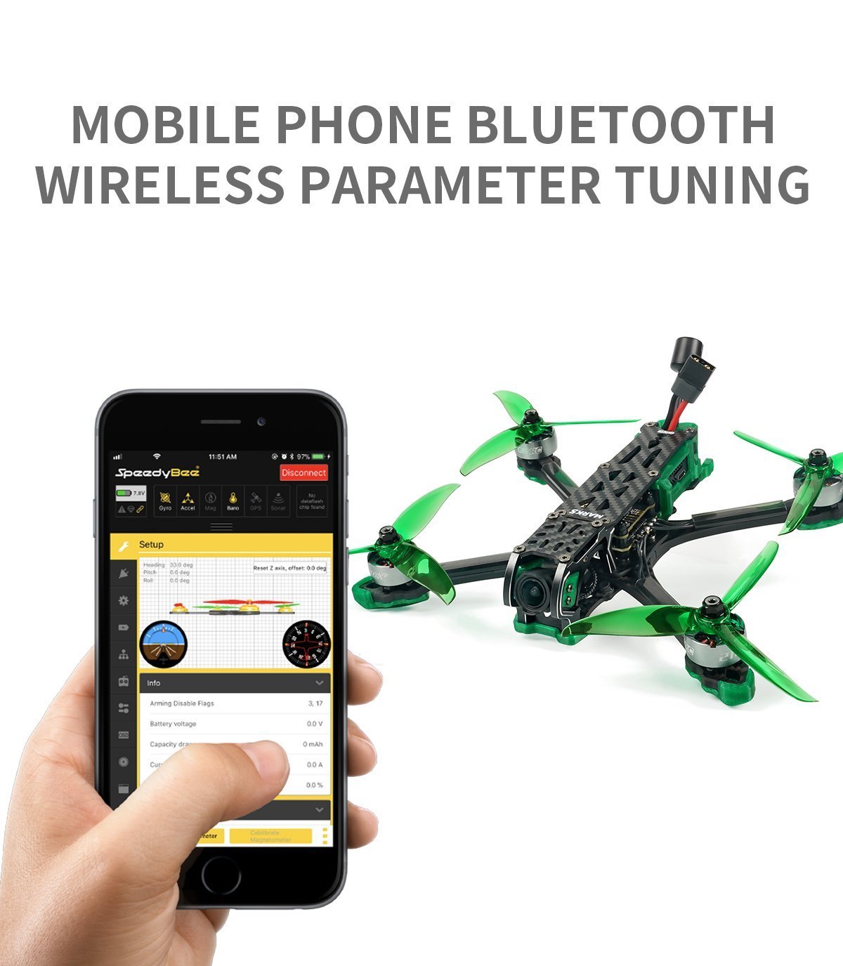 GEPRC MARK5 DJI O3 FPV Freestyle Drone | GREEN, 6S, ELRS 2.4Ghz 17 - GEPRC