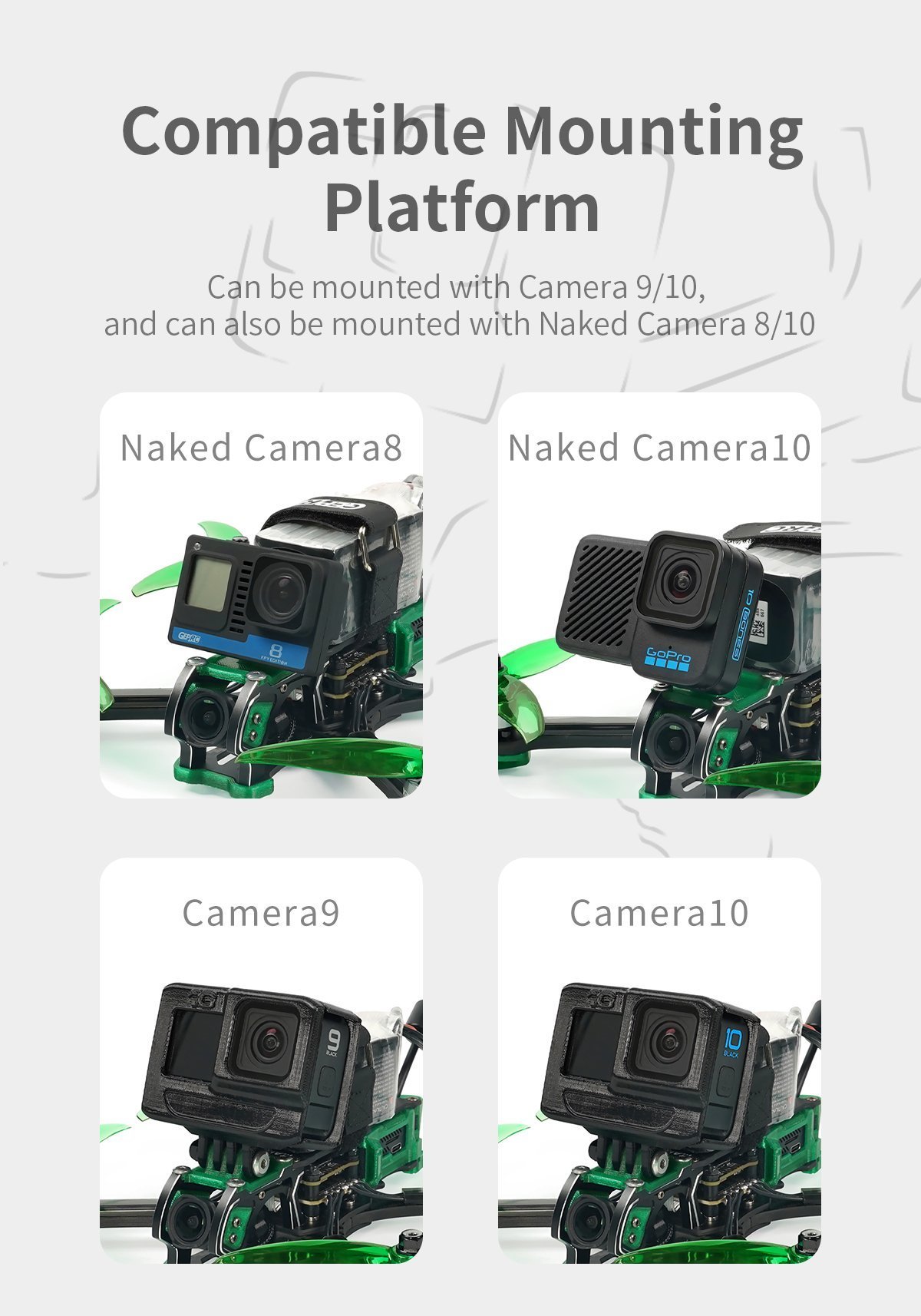 GEPRC MARK5 DJI O3 FPV Freestyle Drone | GREEN, 6S, ELRS 2.4Ghz 20 - GEPRC