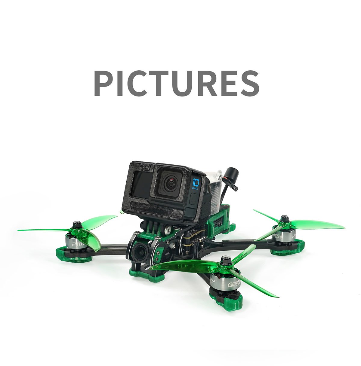 GEPRC MARK5 DJI O3 FPV Freestyle Drone | GREEN, 6S, ELRS 2.4Ghz 22 - GEPRC