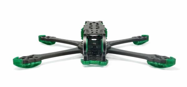 GEPRC FPV Freestyle Frame MARK5 Pro O3- Squashed X Green - Image 6