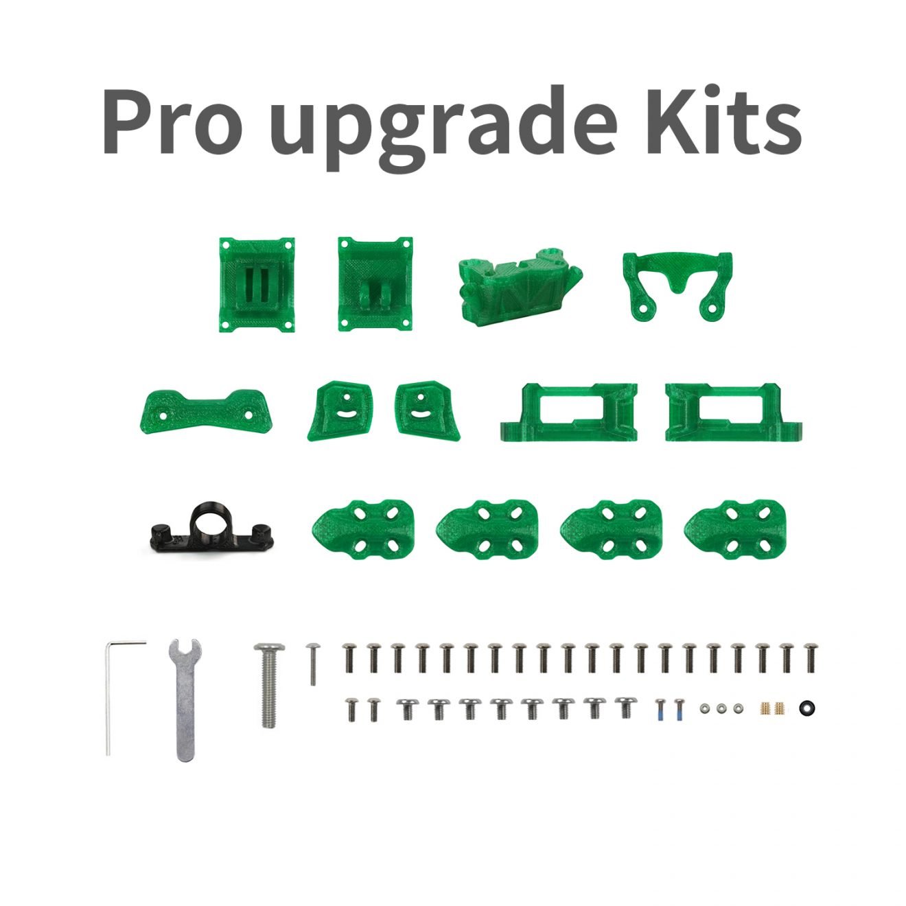 GEPRC FPV Freestyle Frame MARK5 Pro O3- Squashed X Green 29 - GEPRC