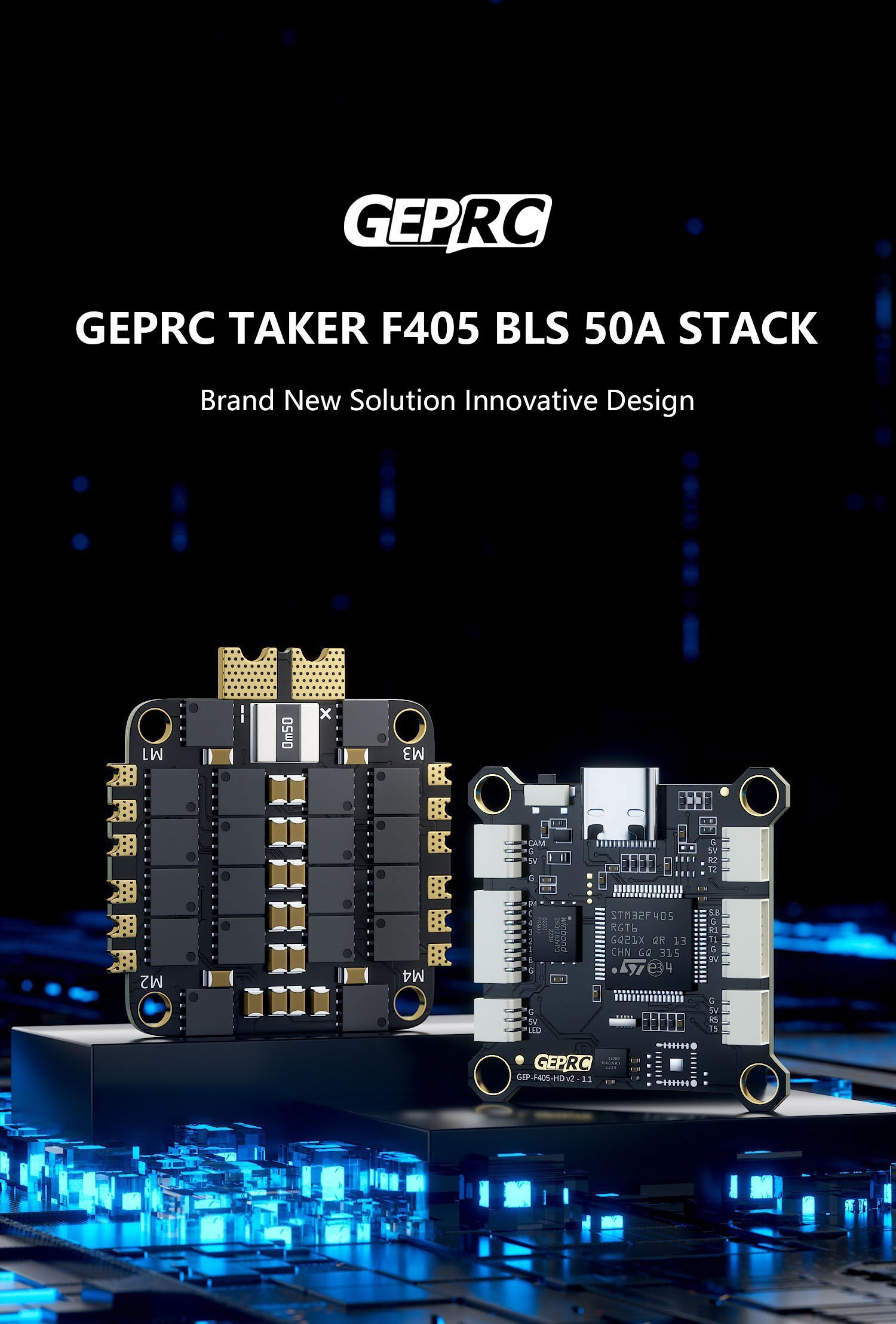 GEPRC TAKER F405 BLS 50A Stack 16 - GEPRC