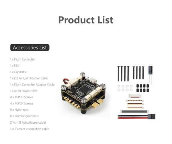 GEPRC TAKER F405 BLS 50A Stack - Image 14