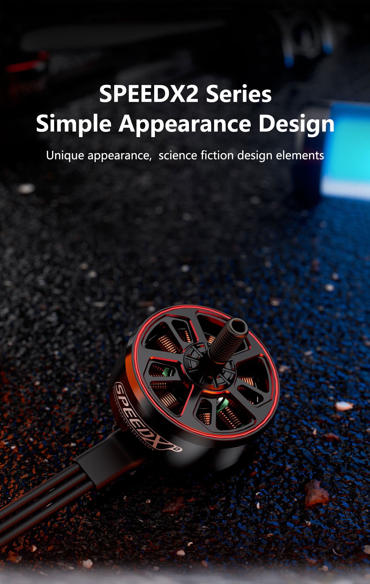 GEPRC SPEEDX2 2809 1280kv 7-8" Motor 11 - GEPRC