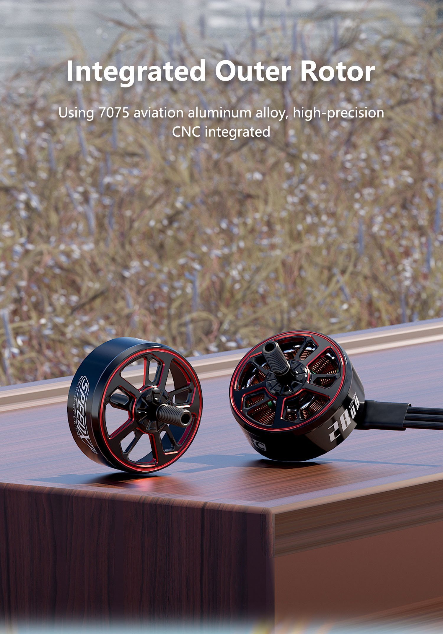 GEPRC SPEEDX2 2809 1280kv 7-8" Motor 12 - GEPRC