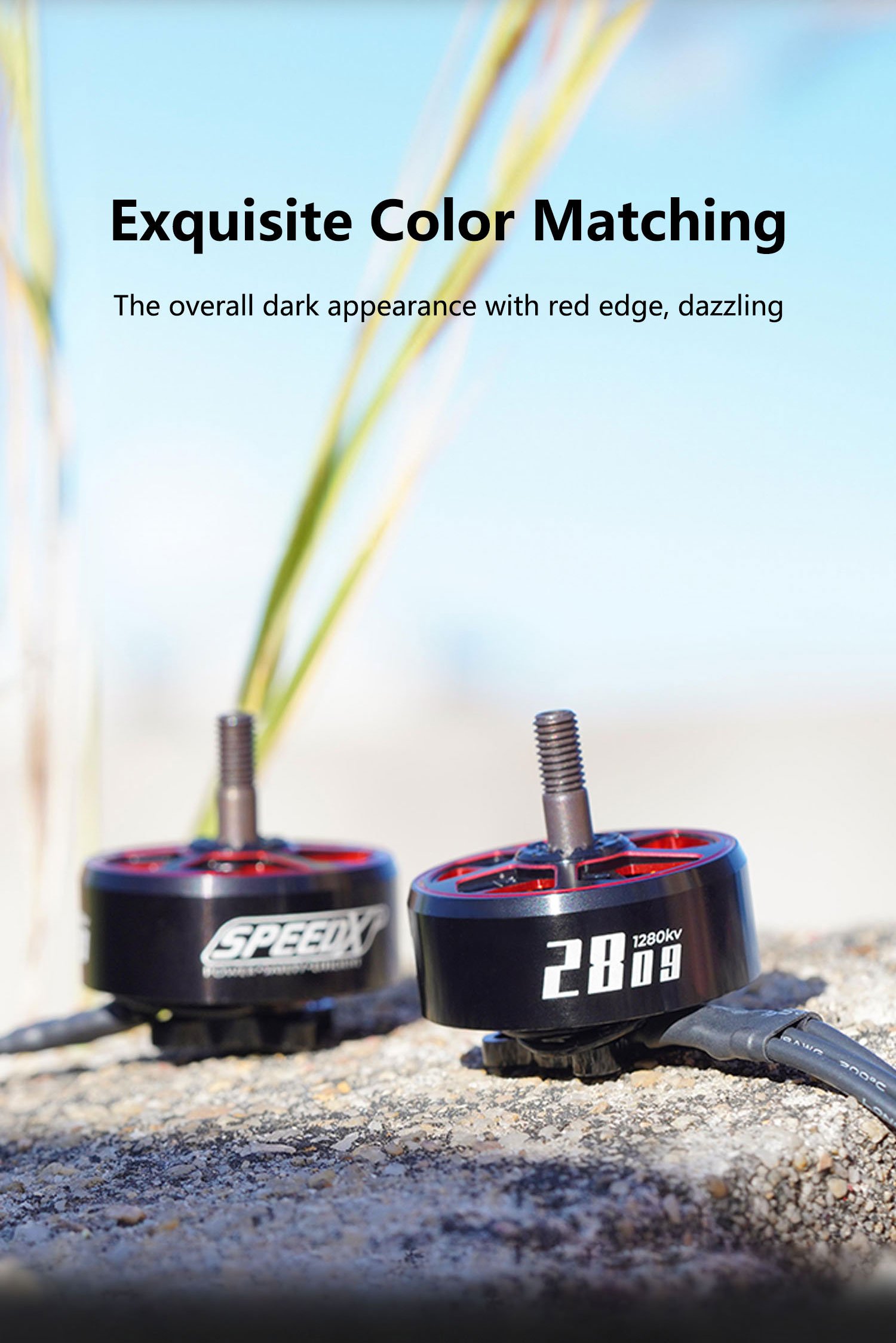 GEPRC SPEEDX2 2809 1280kv 7-8" Motor 13 - GEPRC