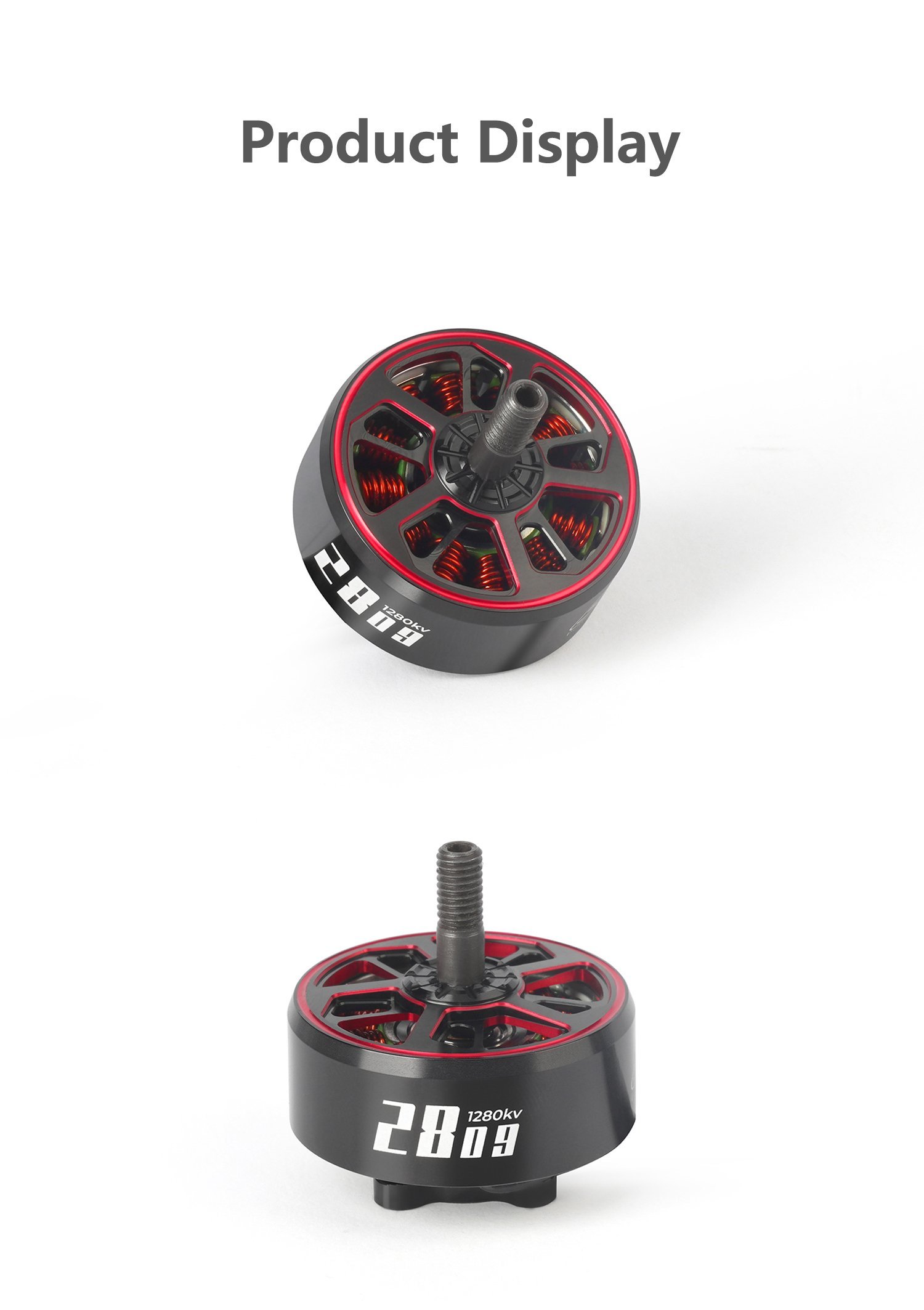 GEPRC SPEEDX2 2809 1280kv 7-8" Motor 20 - GEPRC