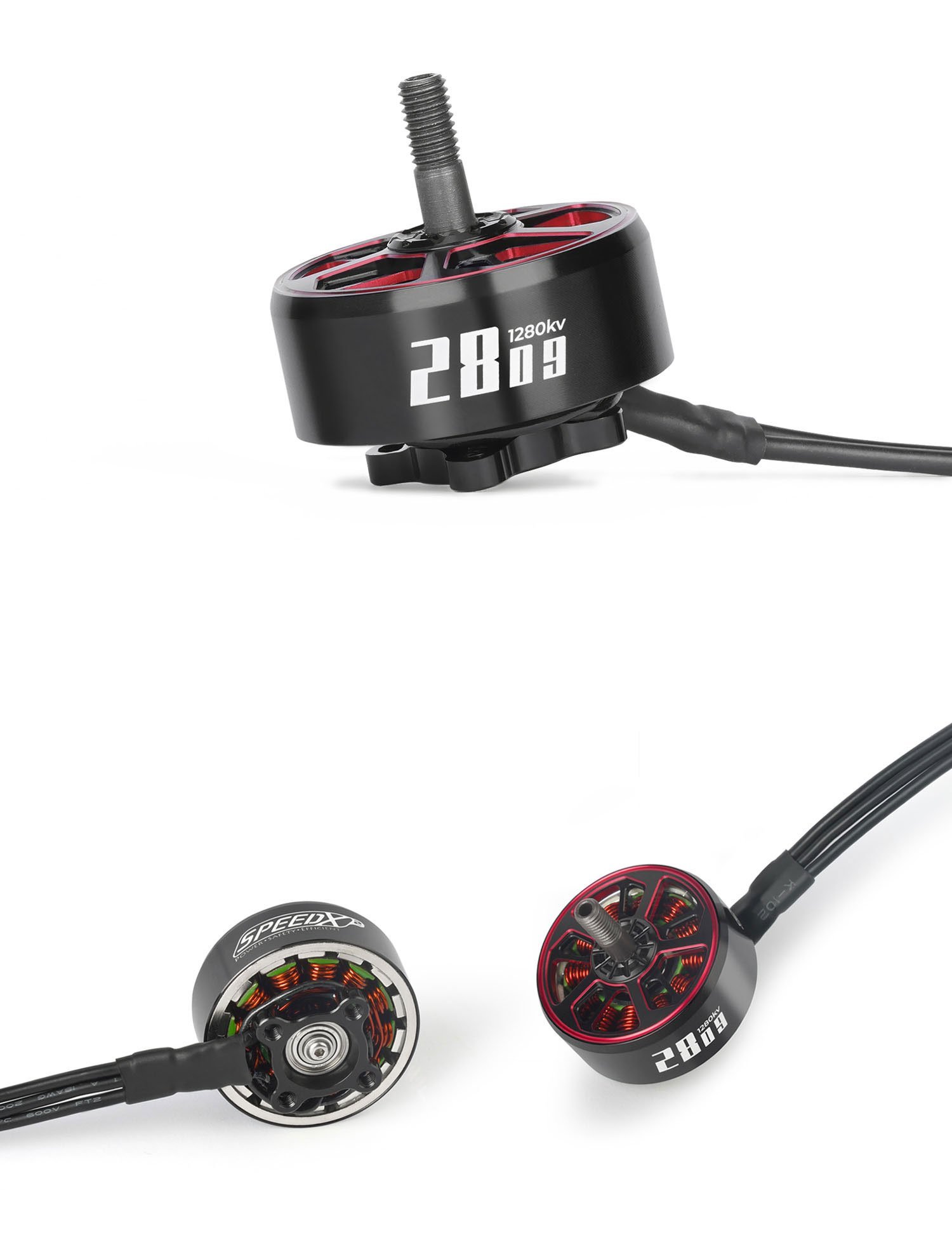 GEPRC SPEEDX2 2809 1280kv 7-8" Motor 21 - GEPRC