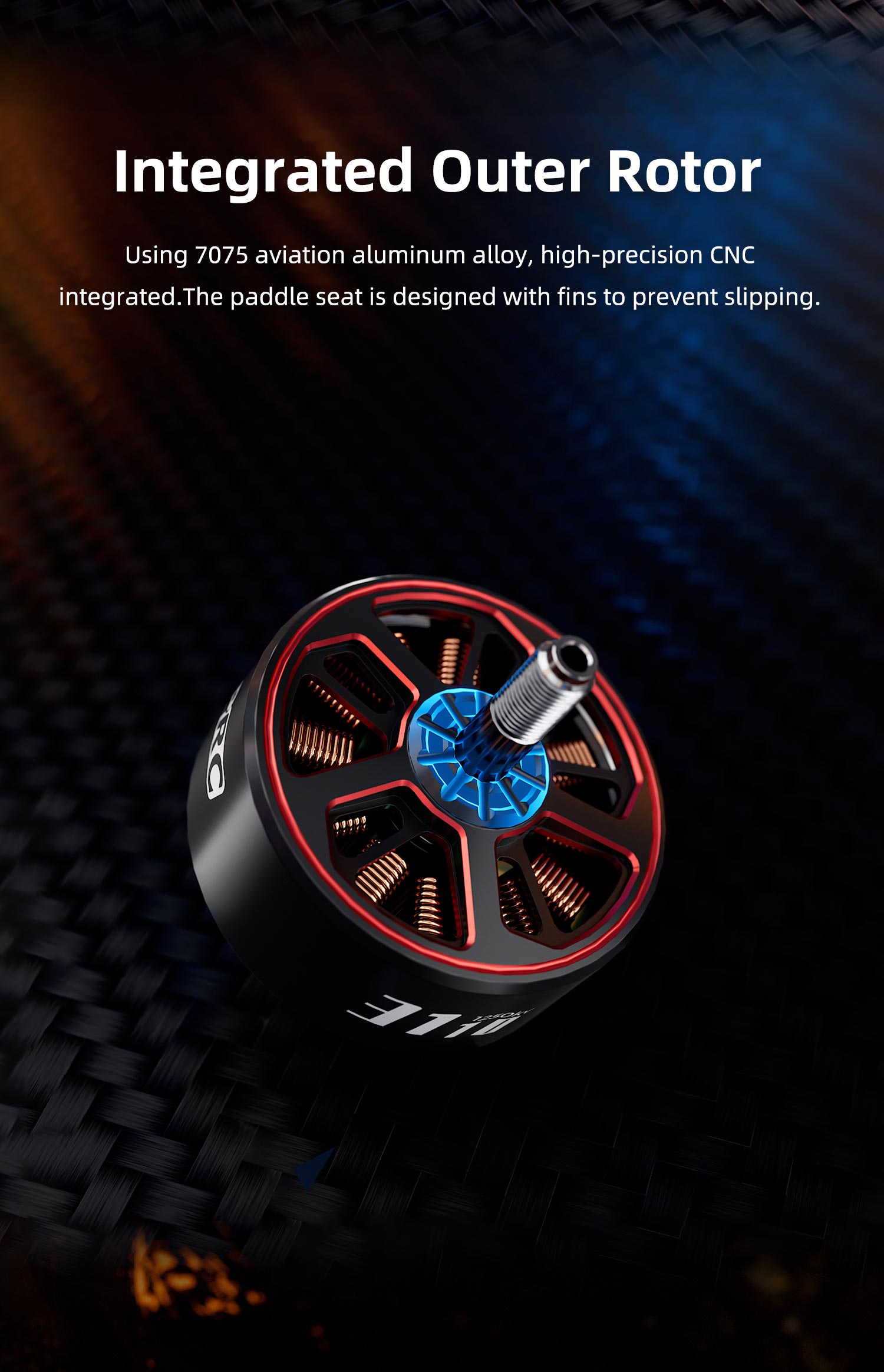 GEPRC SPEEDX2 3110 1250kv 8-10" FPV Motor 11 - GEPRC
