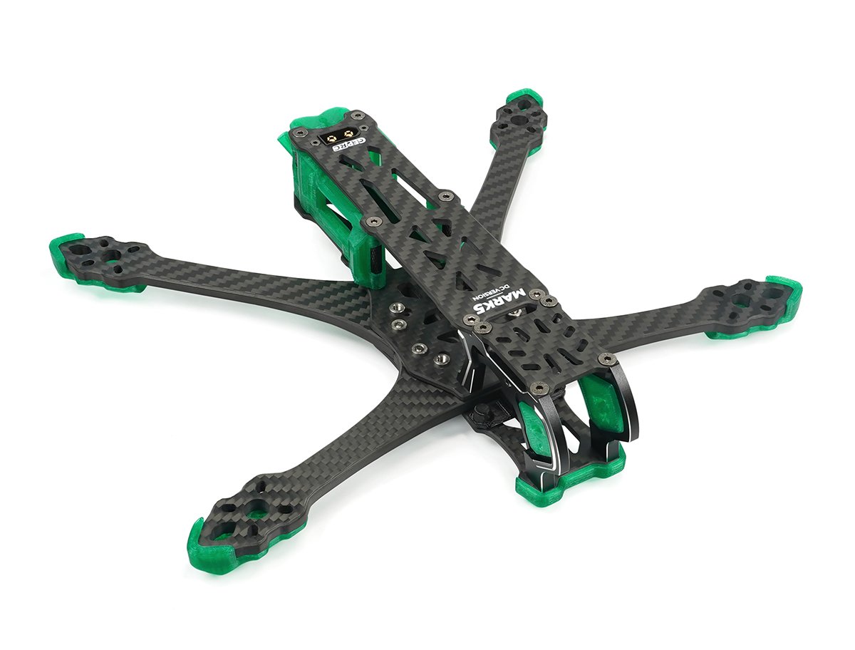 GEPRC FPV Freestyle Frame MARK5 Pro O3- Deadcat Green 16 - GEPRC