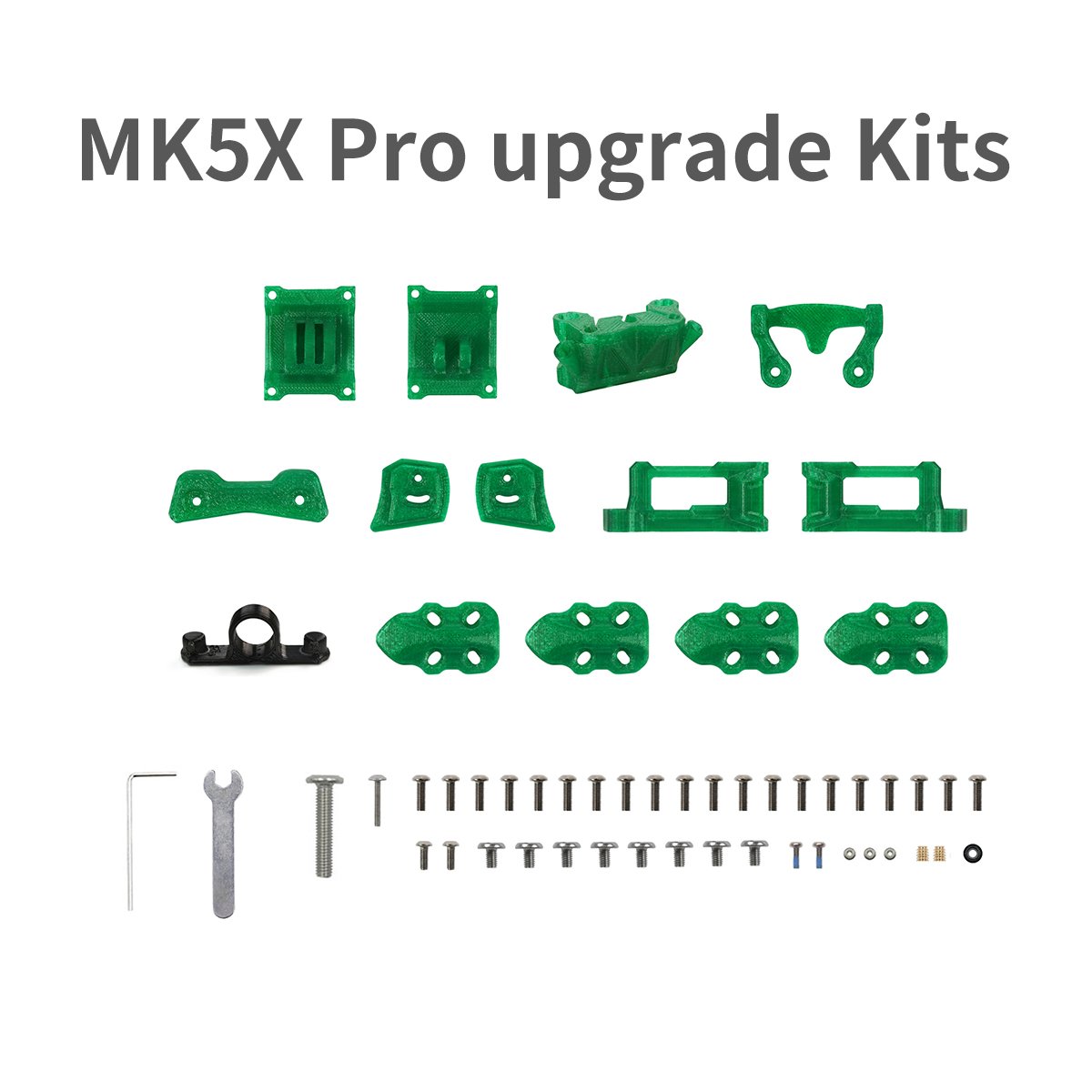 GEPRC FPV Freestyle Frame MARK5 Pro O3- Deadcat Green 23 - GEPRC