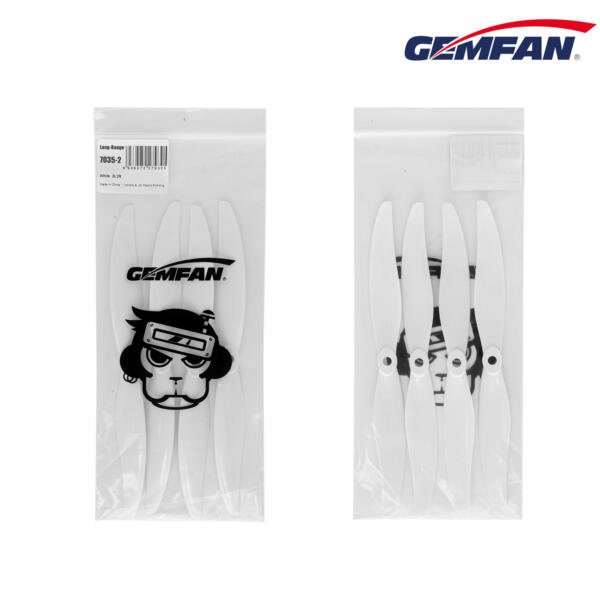 GemFan Hurricane 7035 2 Blade 7-inch Propellers (Black or White) - Image 2