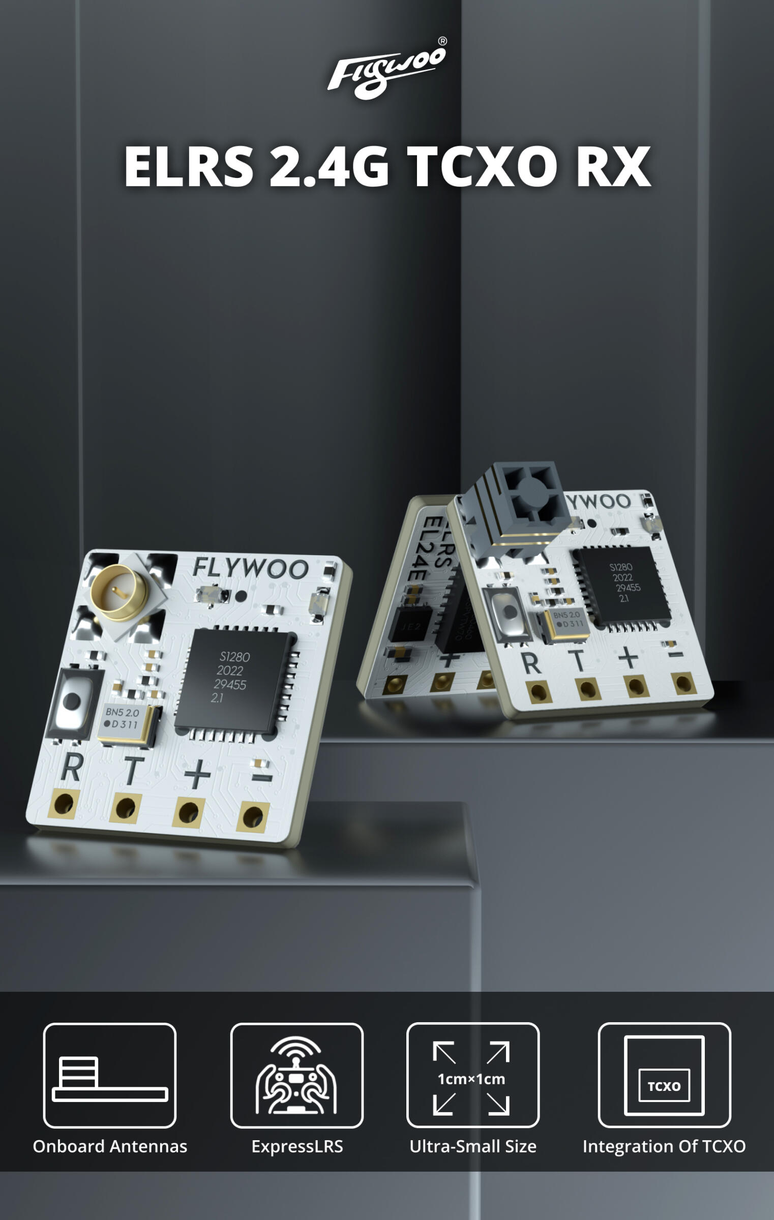 Flywoo ELRS EL24P 2.4G Receiver 3 - Flywoo
