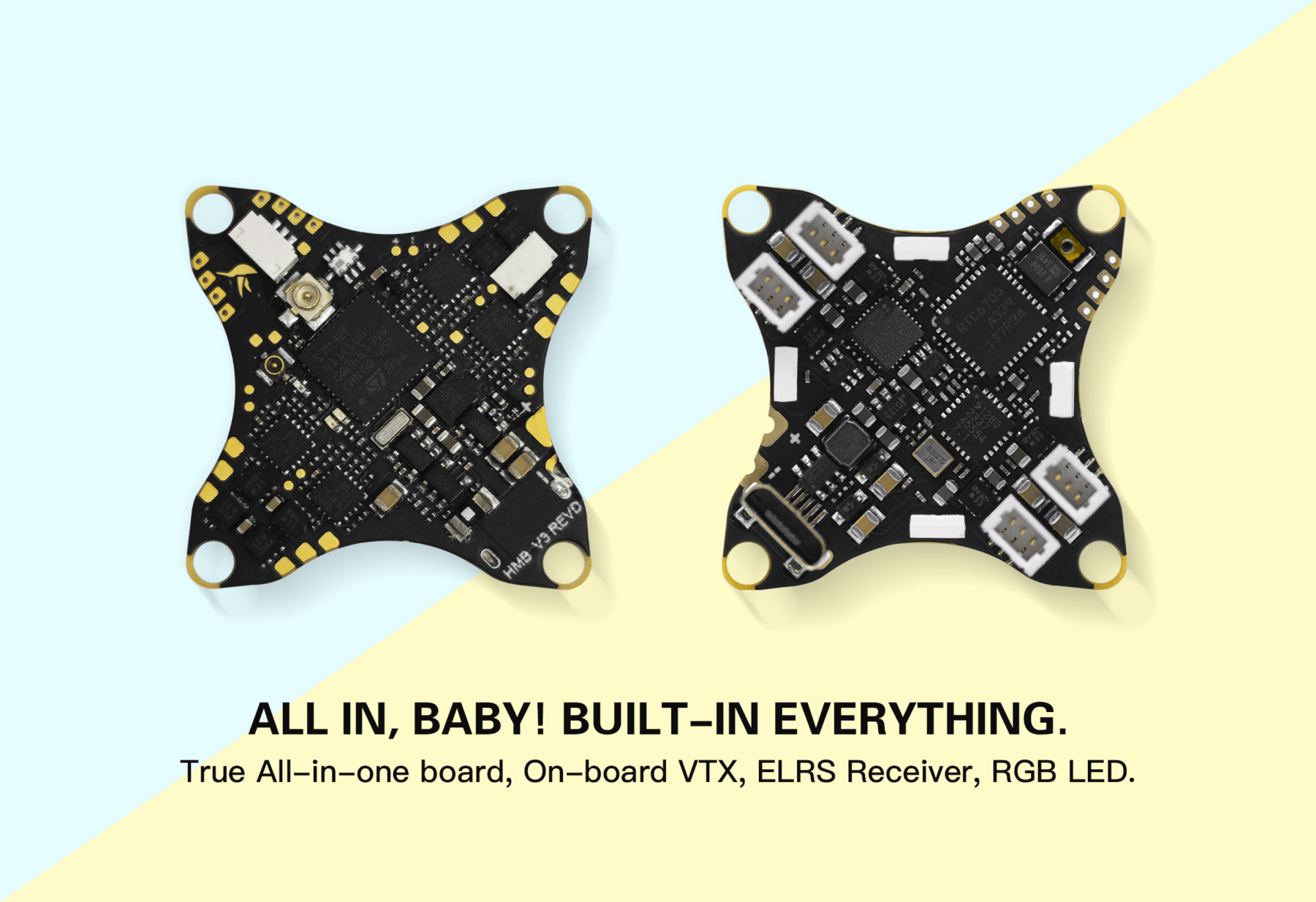 Hummingbird V3.1 BNF ELRS Micro Whoop 11 Hummingbird V3.1 BNF ELRS Micro Whoop 6 - NewBeeDrone