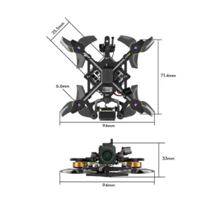 Flywoo Flybee16 2s DJI O4 BNF ELRS Lightweight Drone 2 - Flywoo