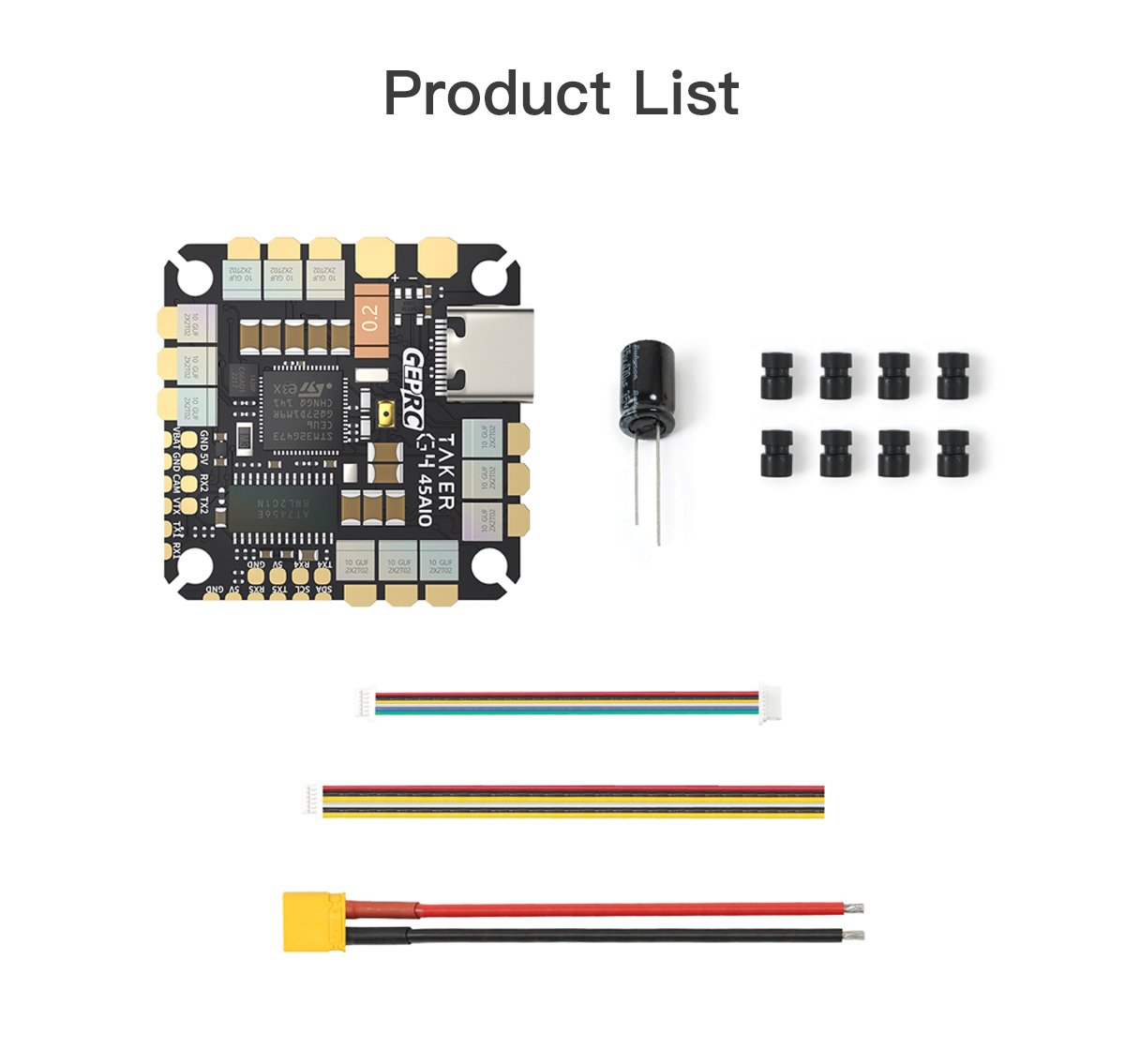 GEPRC TAKER G4 45A 8Bit AIO 15 - GEPRC