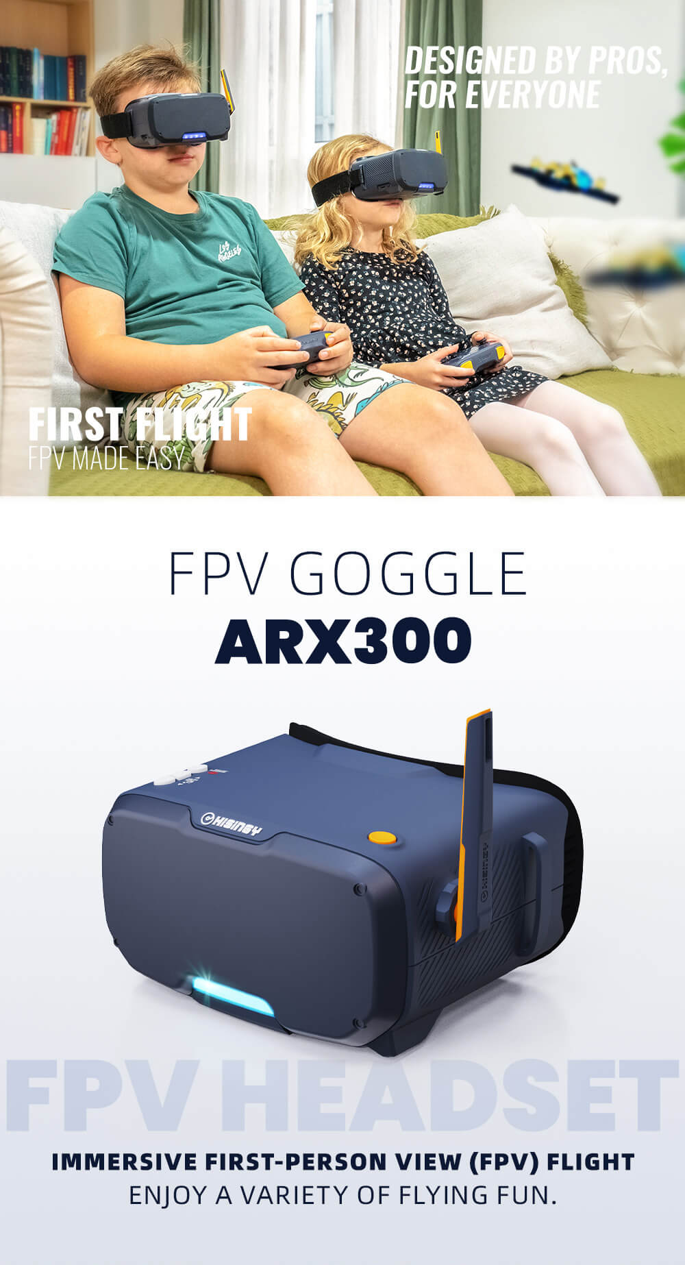Hisingy ARX - 300 FPV Goggles 4 - Hisingy