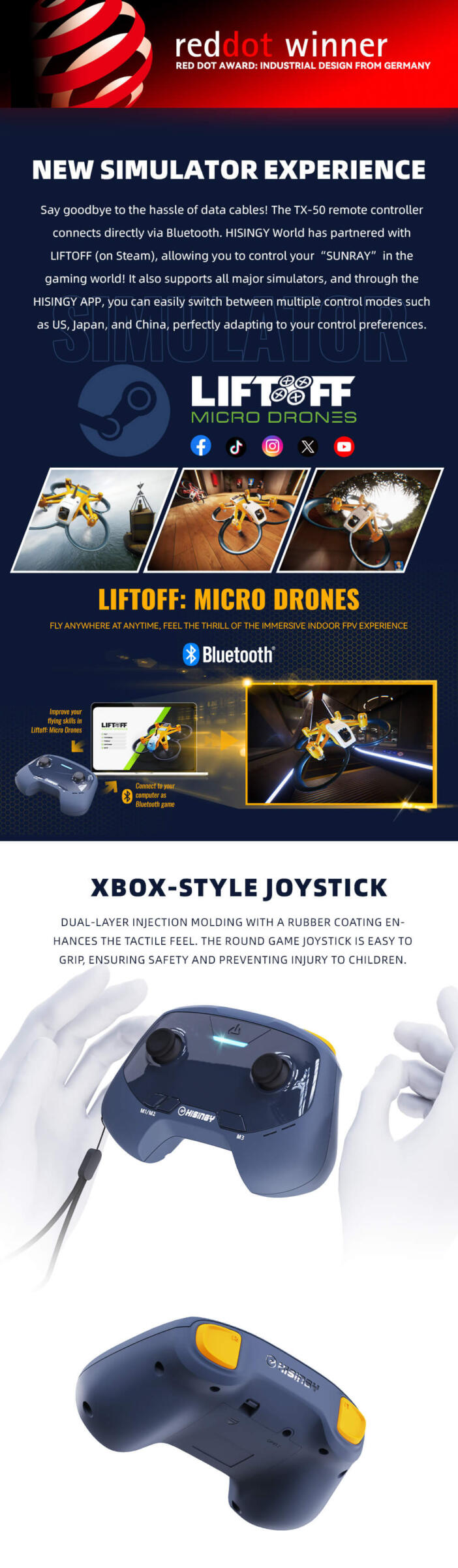 Hisingy TX - 50 FPV Controller 4 - Hisingy