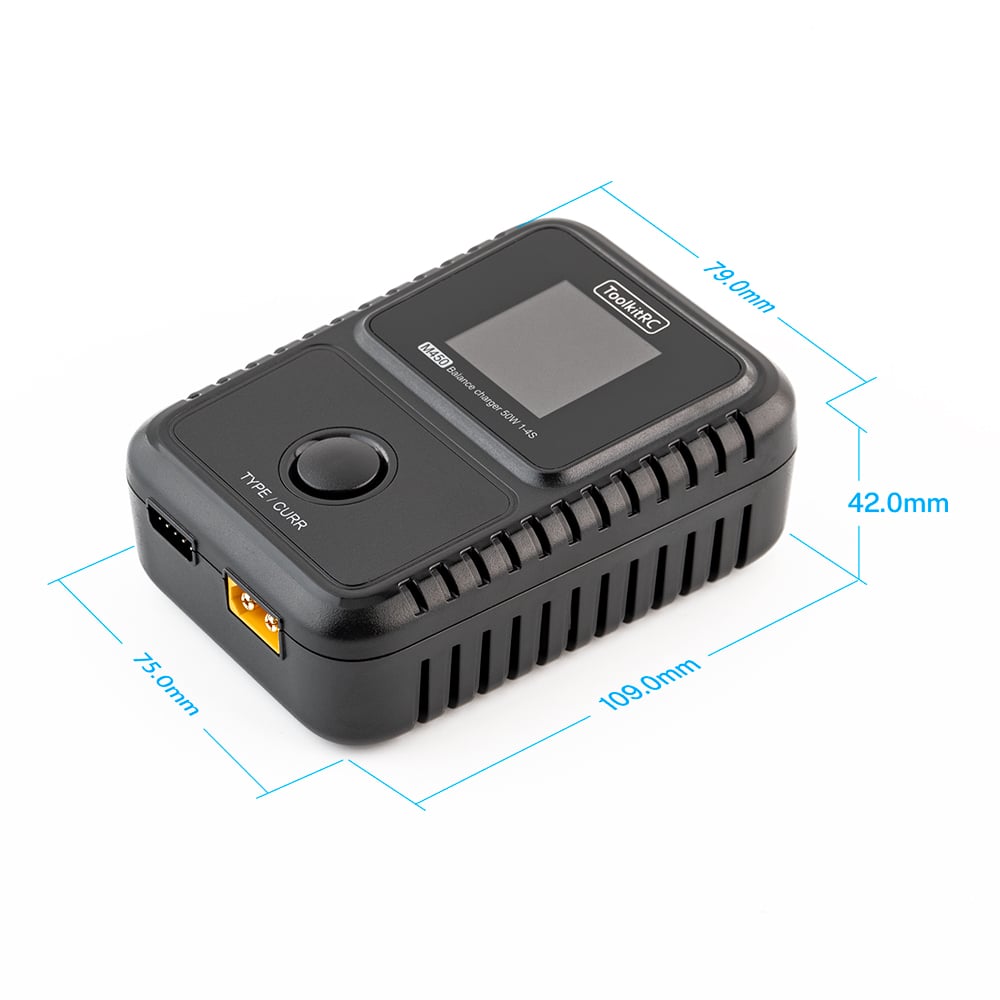 ToolkitRC M450 Lipo Battery Charger 4 - ToolkitRC
