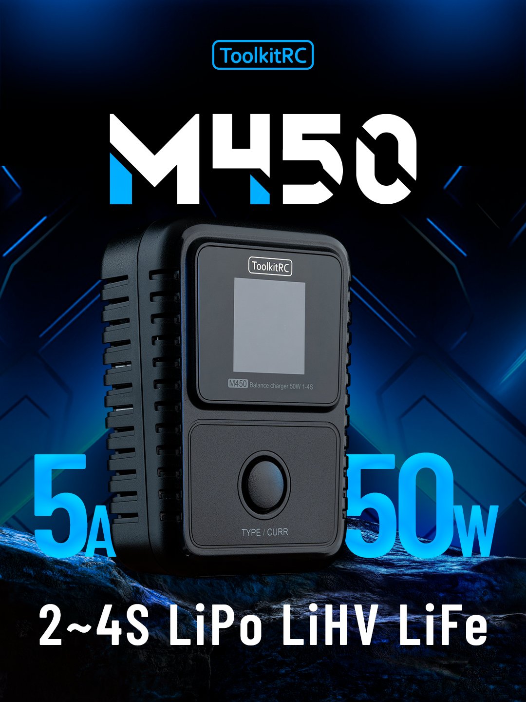 ToolkitRC M450 Lipo Battery Charger 6 - ToolkitRC
