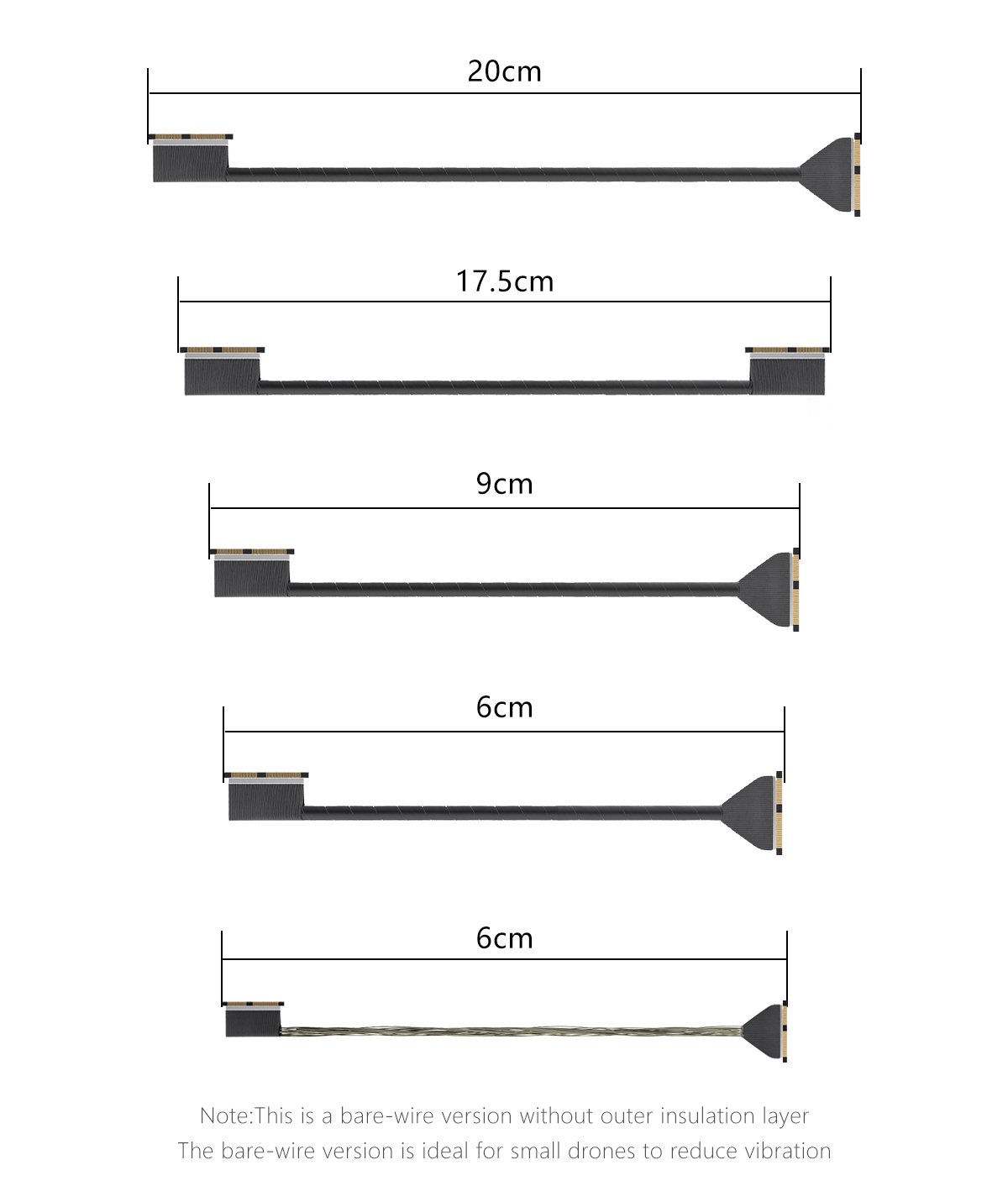 GEPRC DJI O4 Coaxial Cable (9cm/20cm) 5 - GEPRC