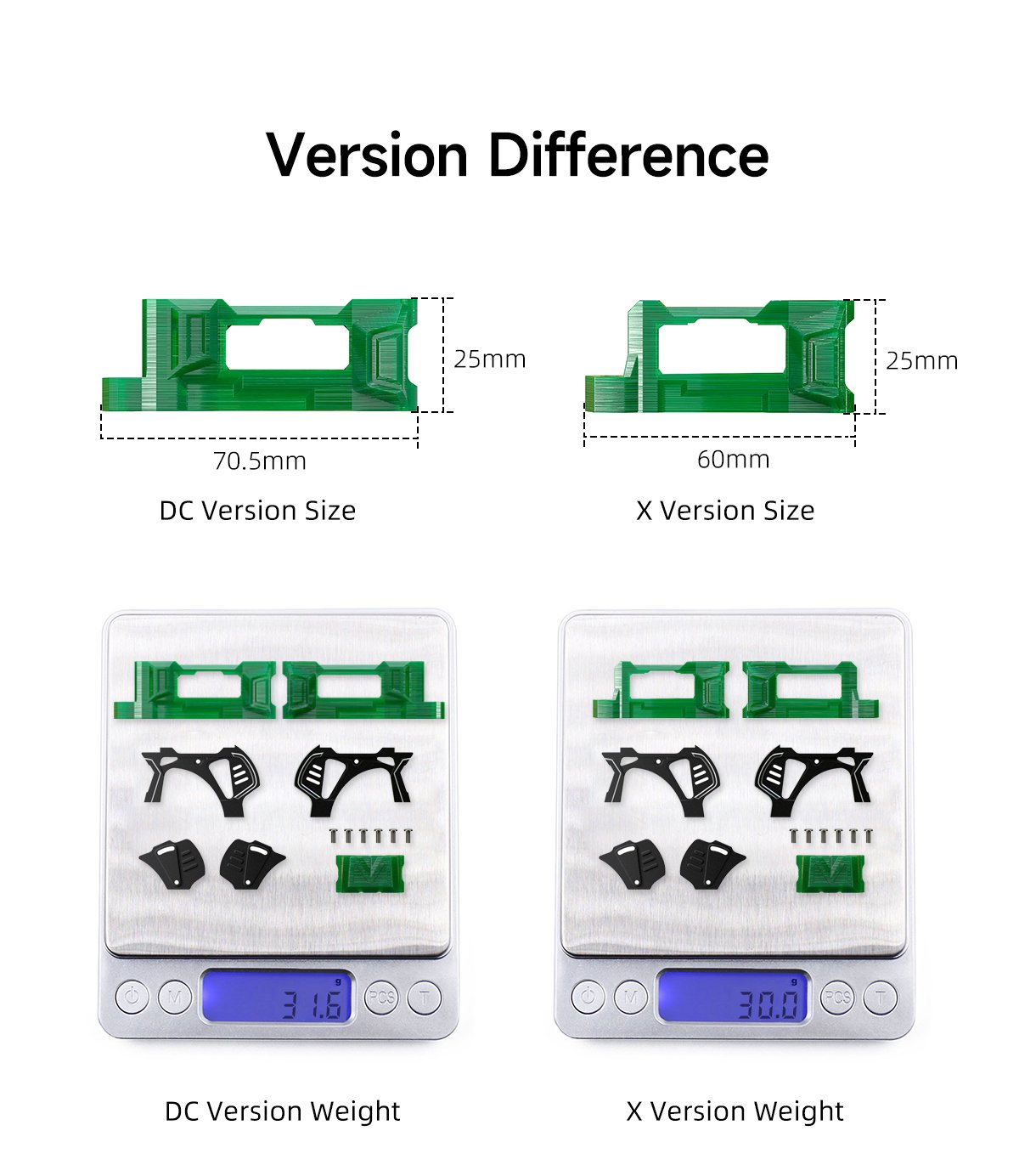 GEPRC MARK5 DC Frame O4 Pro Upgrade Kits 4 - GEPRC