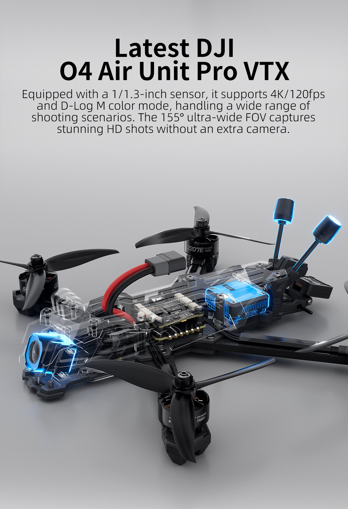 GEPRC Vapor-X5 HD DJI O4 Pro FPV Drone - PNP 10 - GEPRC