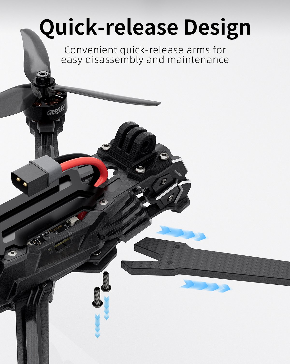 GEPRC Vapor-X5 HD DJI O4 Pro FPV Drone - PNP 11 - GEPRC